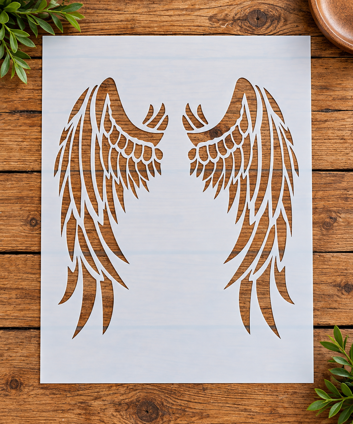 Sacred Symbols stencil